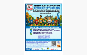 Cross de Coupvray le 29 novembre 2026