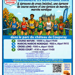 Cross de Coupvray le 29 novembre 2026