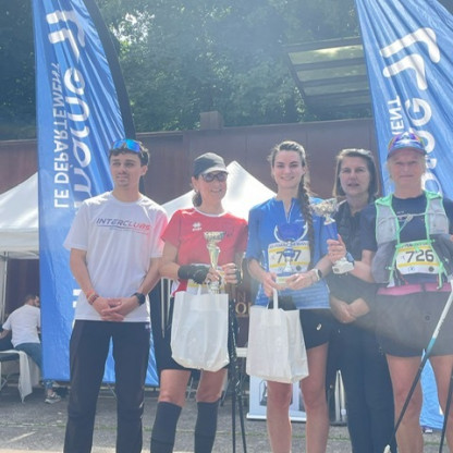Foulée de Bussy Saint Georges , 5 kms course et 9kms marche nordique