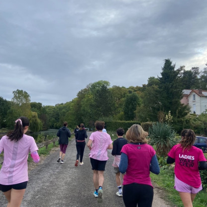 7 kms d’Esbly pour octobre rose