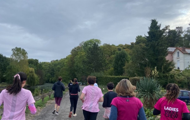 7 kms d’Esbly pour octobre rose
